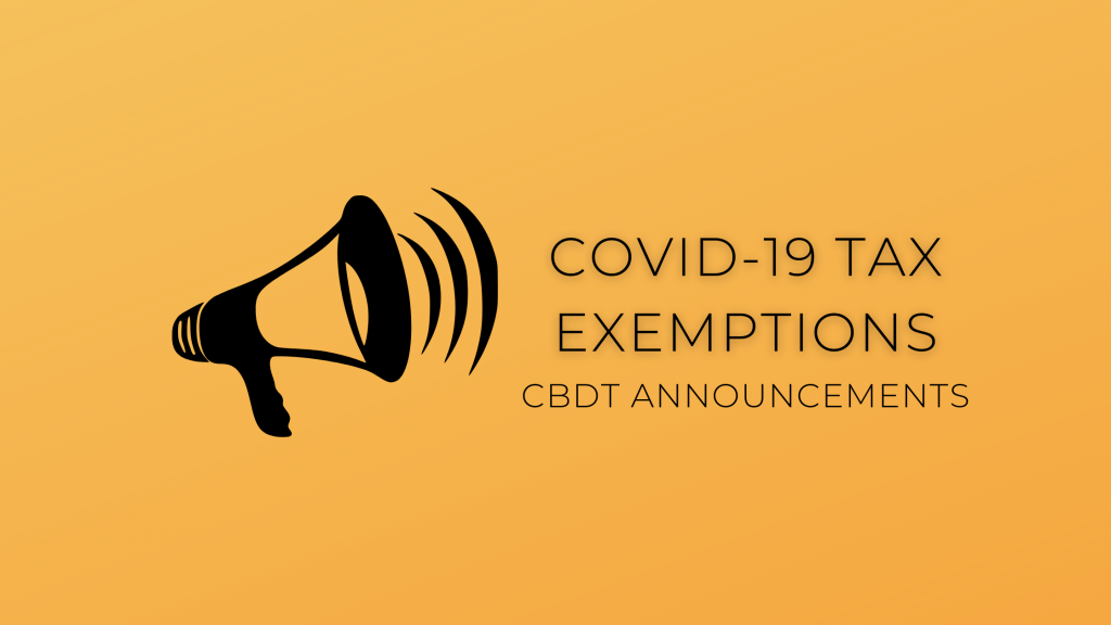 Covid-19 Tax Exemptions